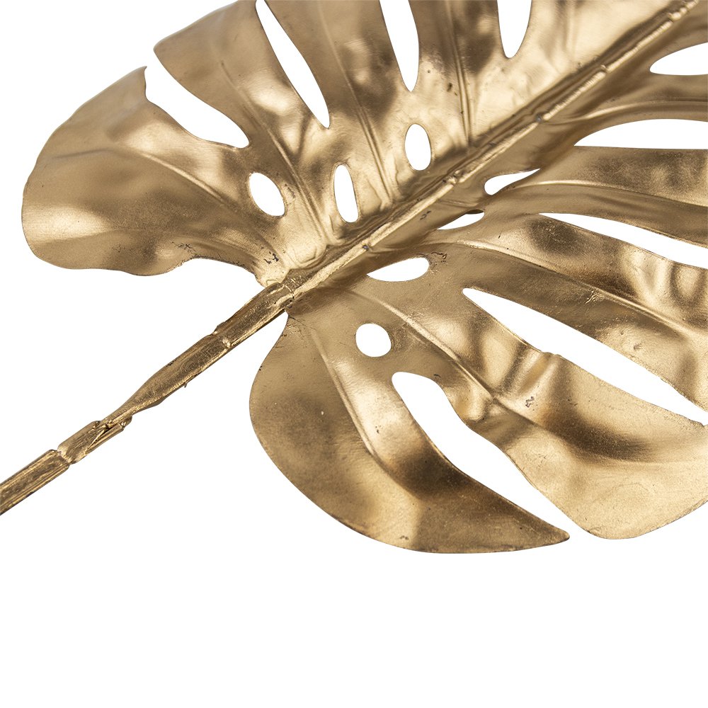 Siertak monstera goud champagne 70cm*