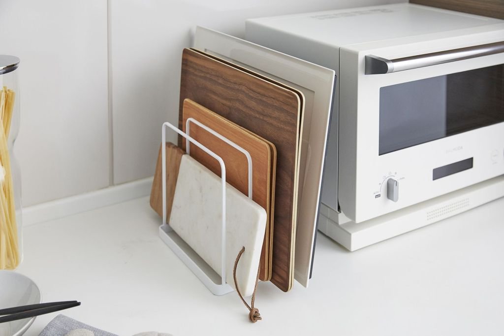 Yamazaki Tower Dienblad & snijplank standaard
