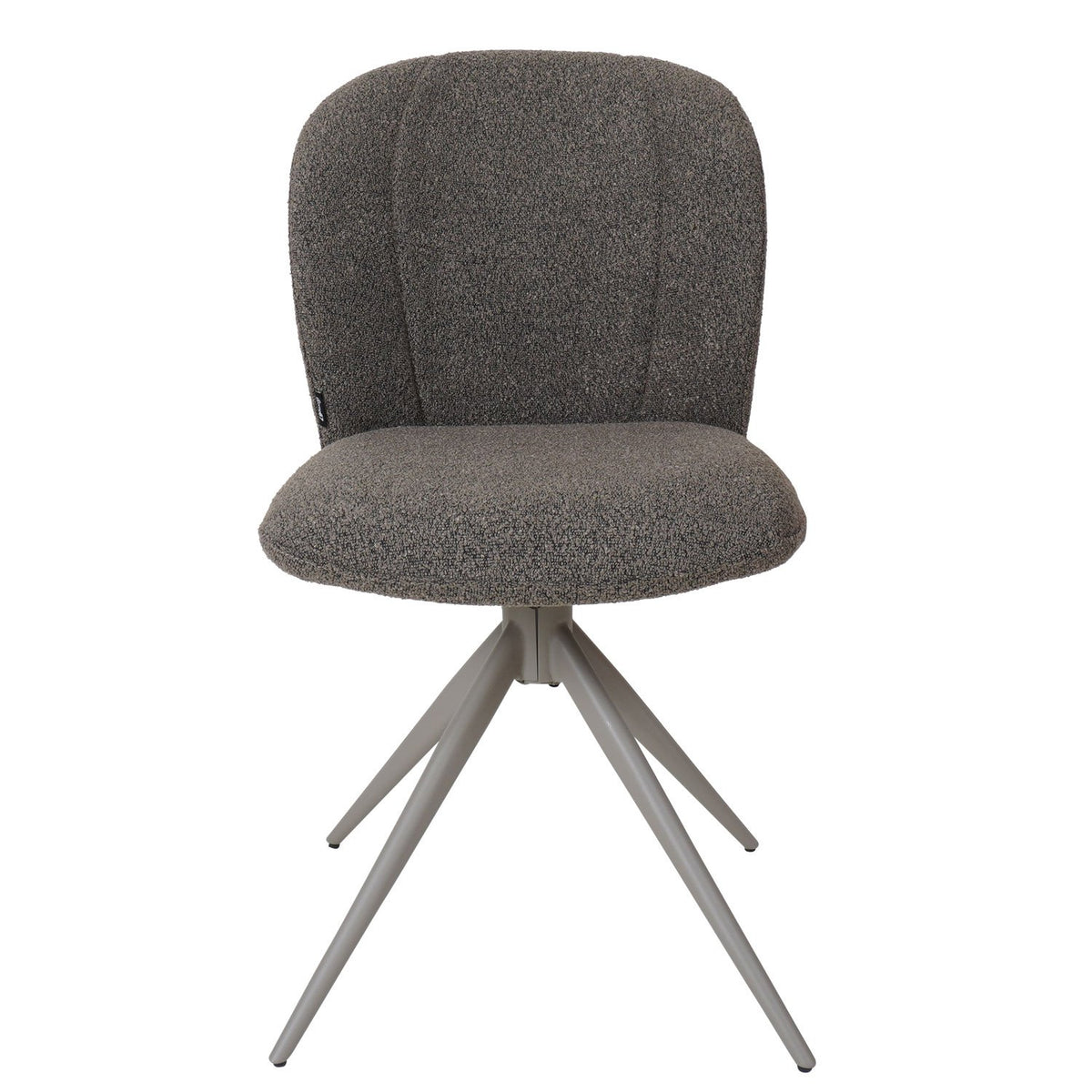 Eetkamerstoel Cosmo - Bouclé - Brown