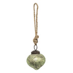 Kerstbal Ø 5 cm Groen Glas Kerstdecoratie