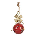 Kerstdecoratie Beeld Bel Ø 16x32 cm Rood Metaal