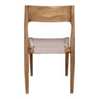 Freya teakhouten tuinstoel naturel - donker teak