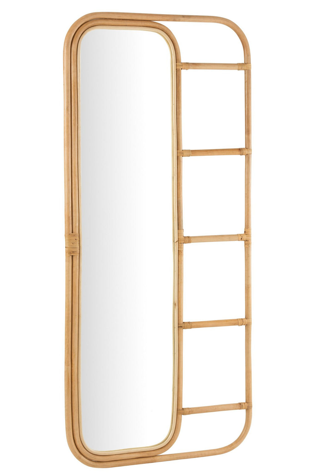 J -Line Spiegel Ladder - Rotan - Naturel - 180 x 80 cm