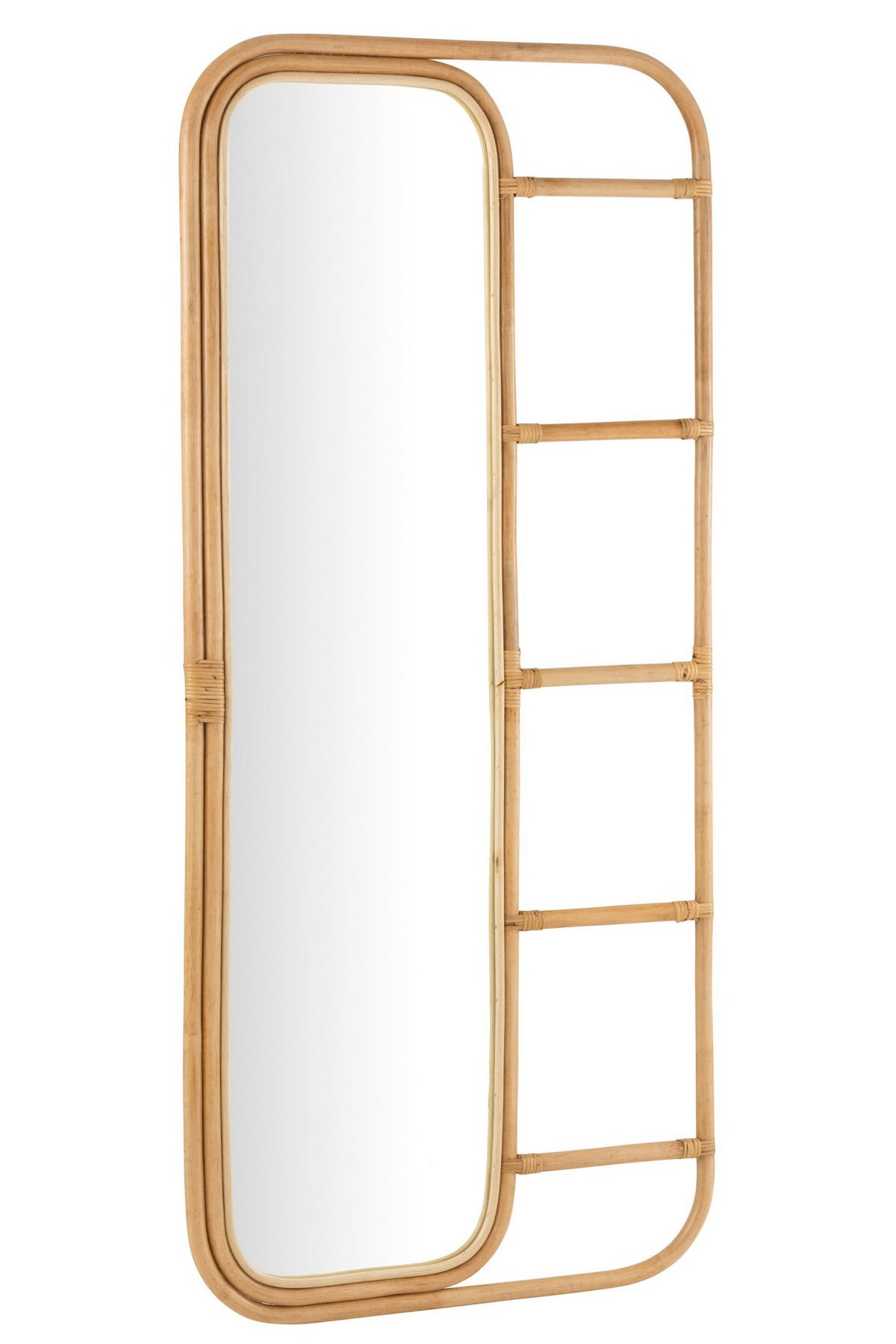 J -Line Spiegel Ladder - Rotan - Naturel - 180 x 80 cm