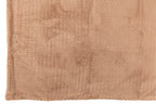 J-Line deken - polyester - camel