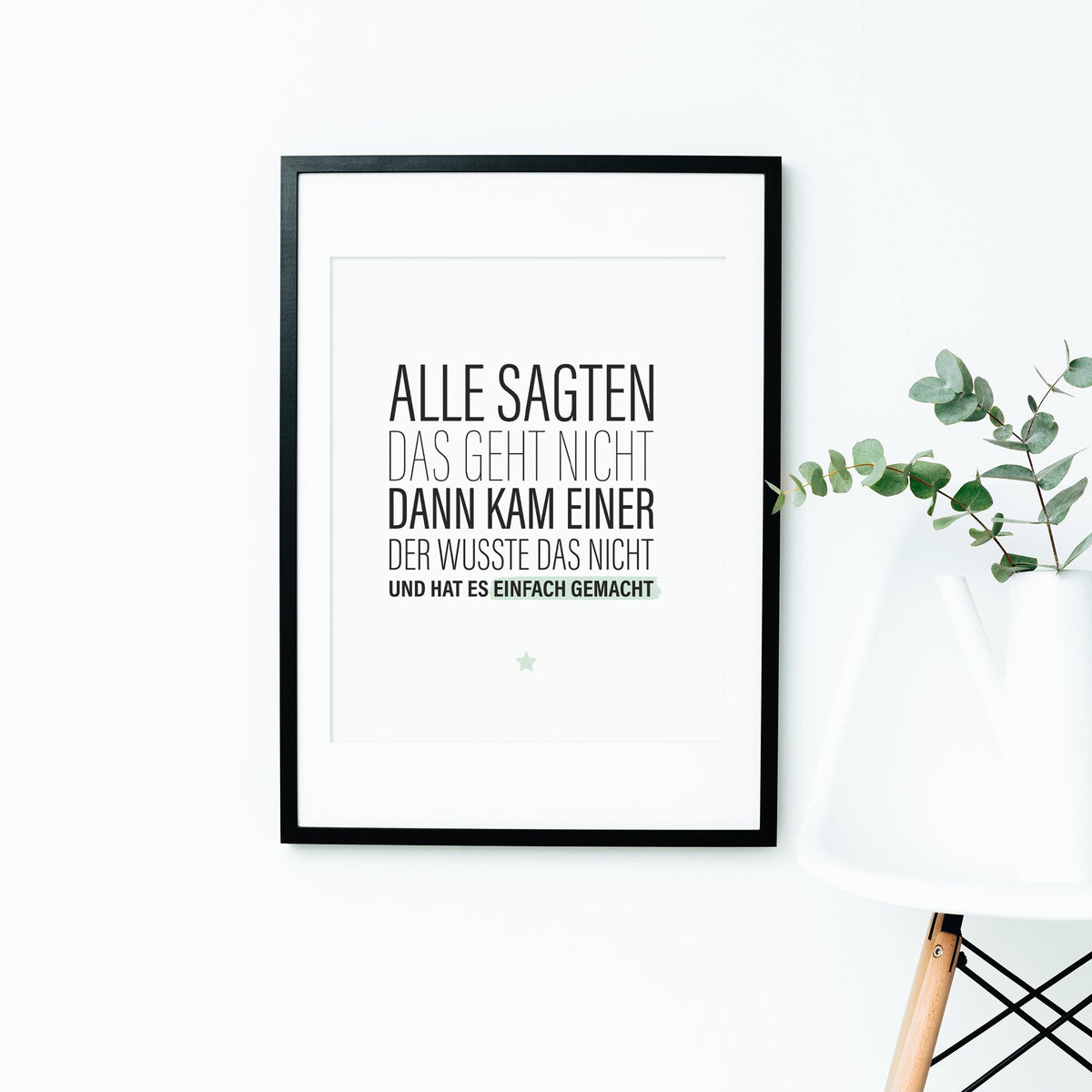 Iedereen zei dat dat niet werkt - poster 5 set