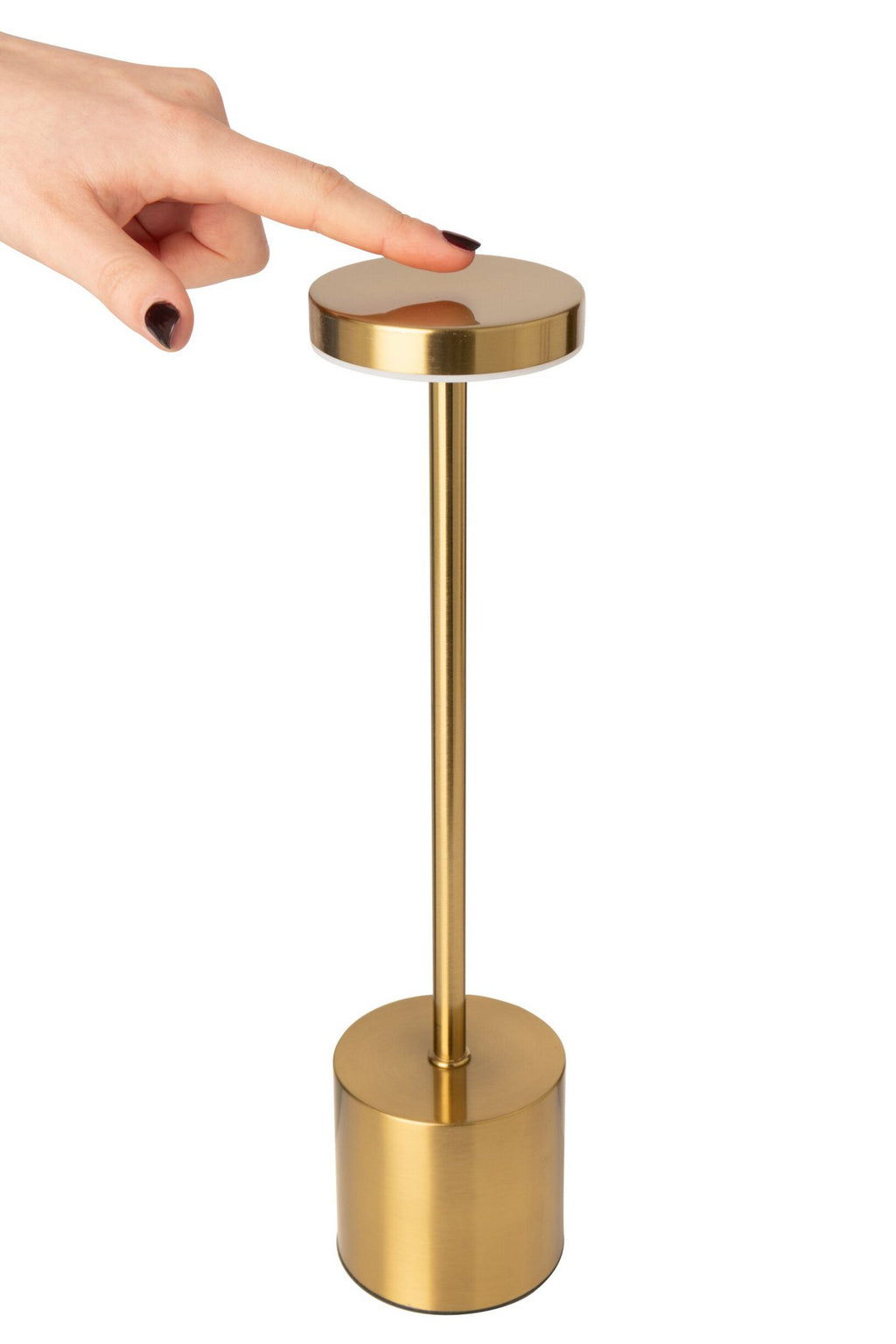 J-Line Tafellamp - stof - goud