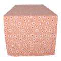 Daisy Flowers Tafelloper oranje 50x140cm