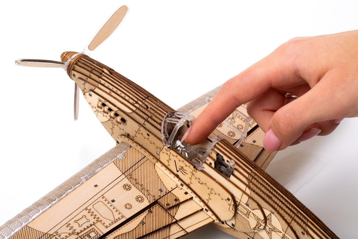 Veter Model 3D Modelbouwpakket, Speedfighter, AKV-04, 35x13,5x30cm