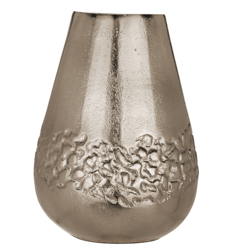 Vaas zal tubaran goud 14x21 cm