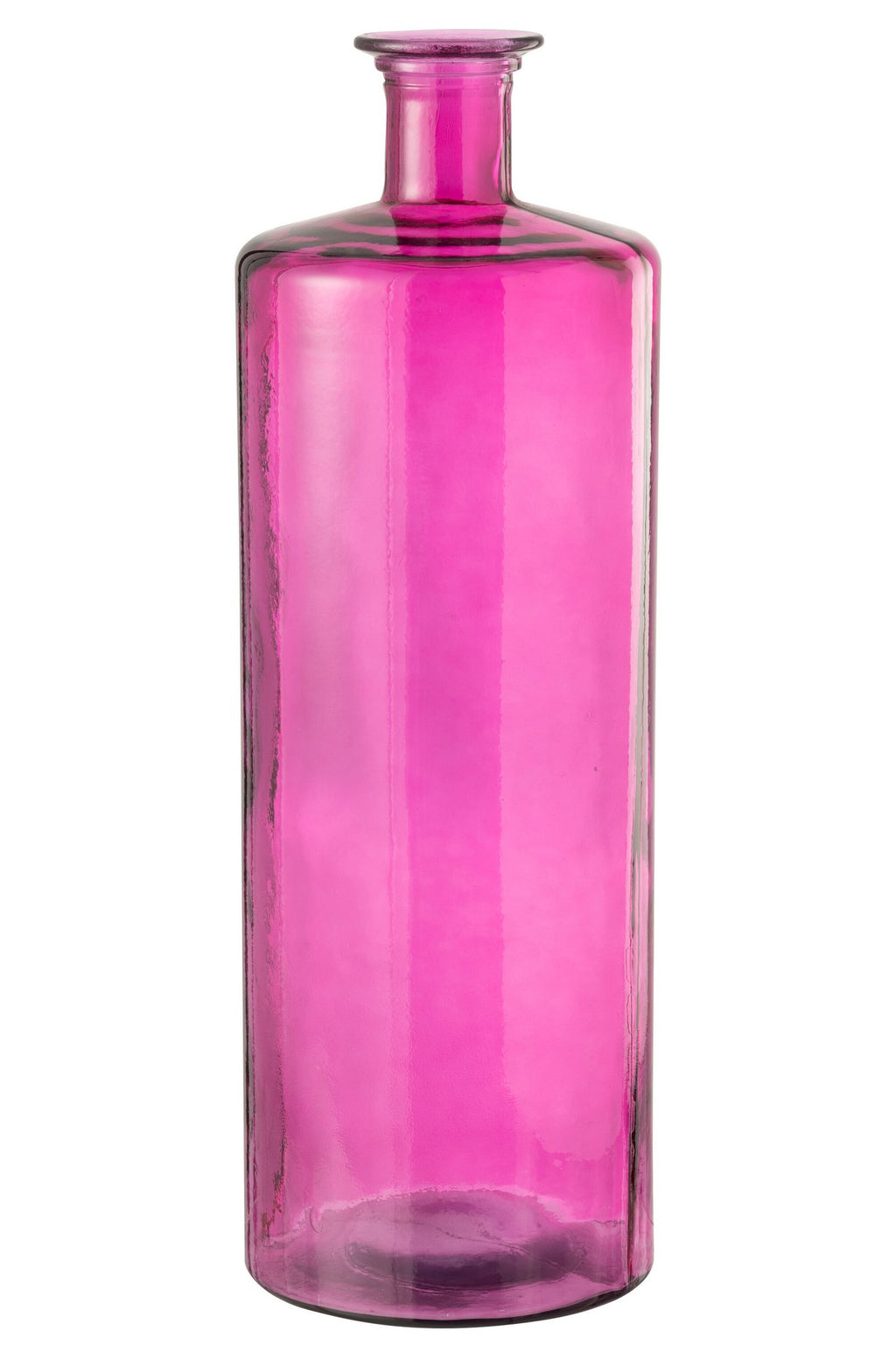 J -Line Vaas -fles - Glas - Roze - Small - 75 cm de zon