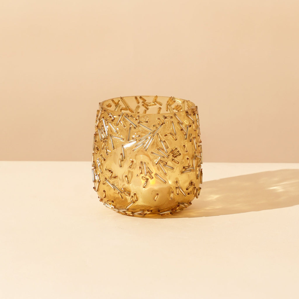 Gouden strakke luxe votief