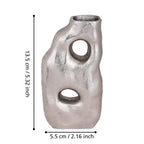 Vaas Tadoussac Nikkel 13,5x5,5x25cm