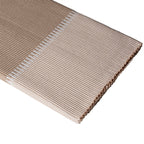 Rib Tafelloper zandkleur 50x140cm