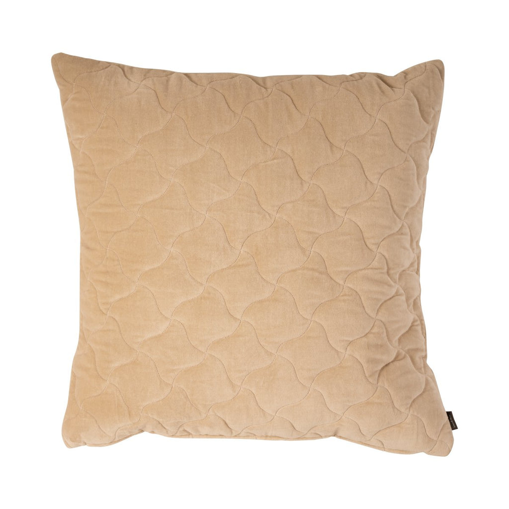 Dayna Velvet kussen beige 60x60cm