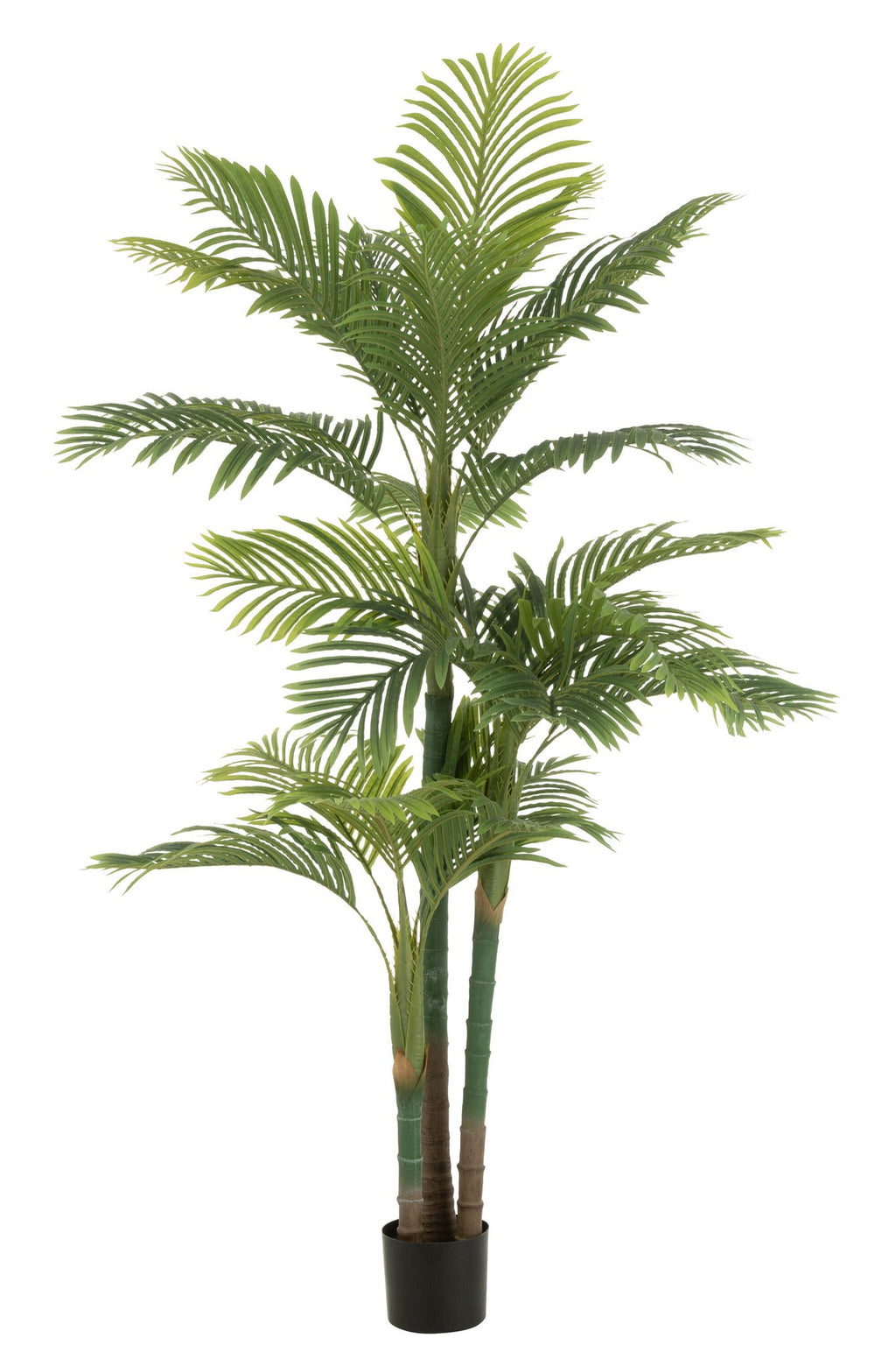 J-Line Palmboom Areca Pot Kunstmatig Groen