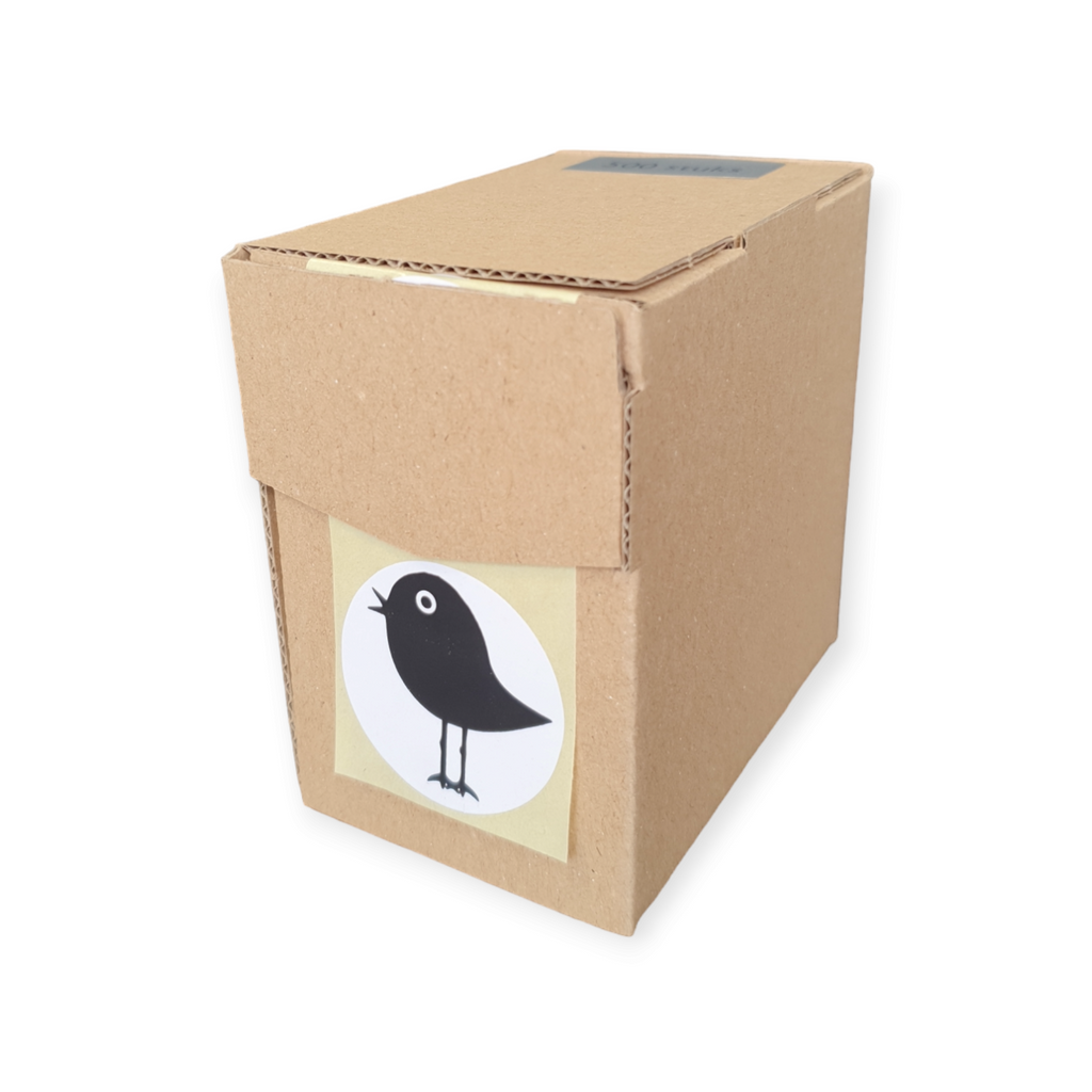 Wensetiket - Vogel - rol van 500 stuks