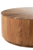 J-Line salontafel Rond - hout - naturel