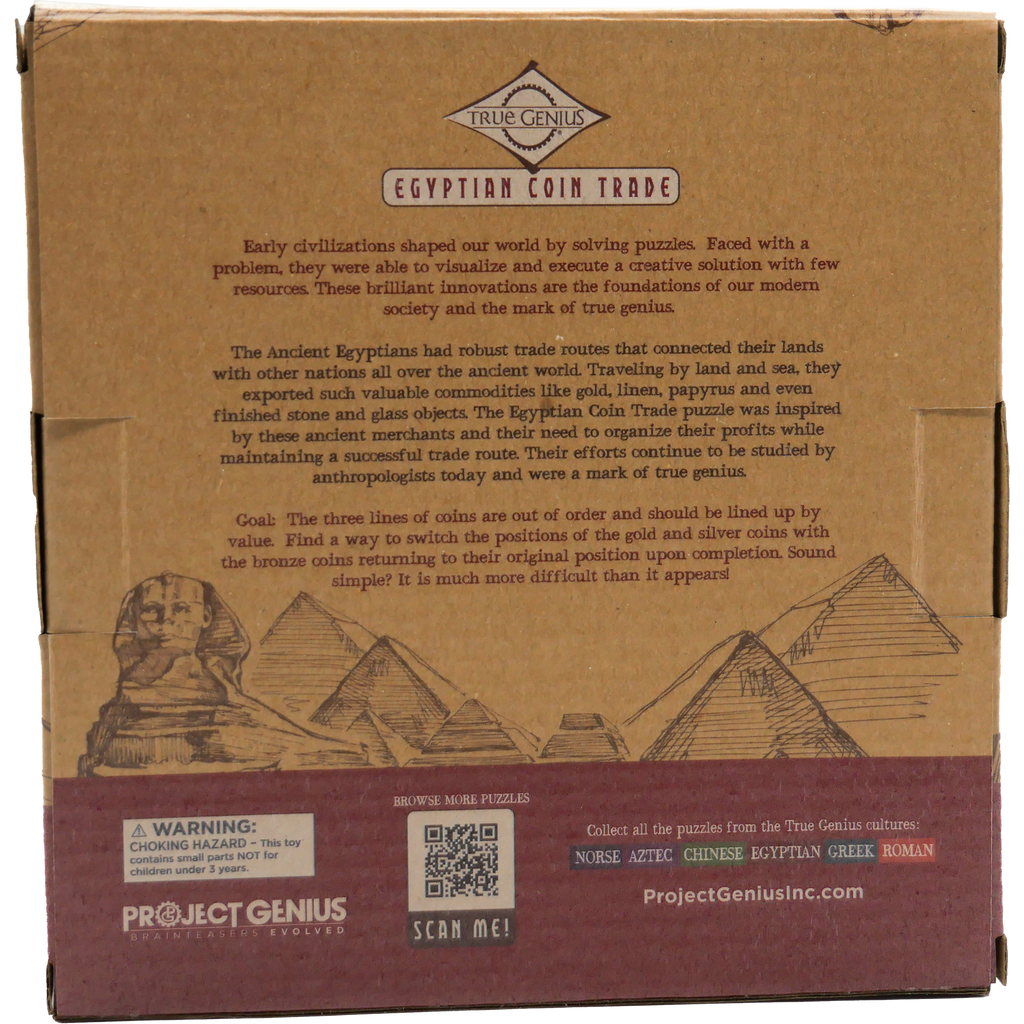Breinbreker Egyptian Coin Trade, Project Genius, TG436