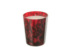 J-Line geurkaars Noa - Sandalwood - glas - rood - medium - 68U