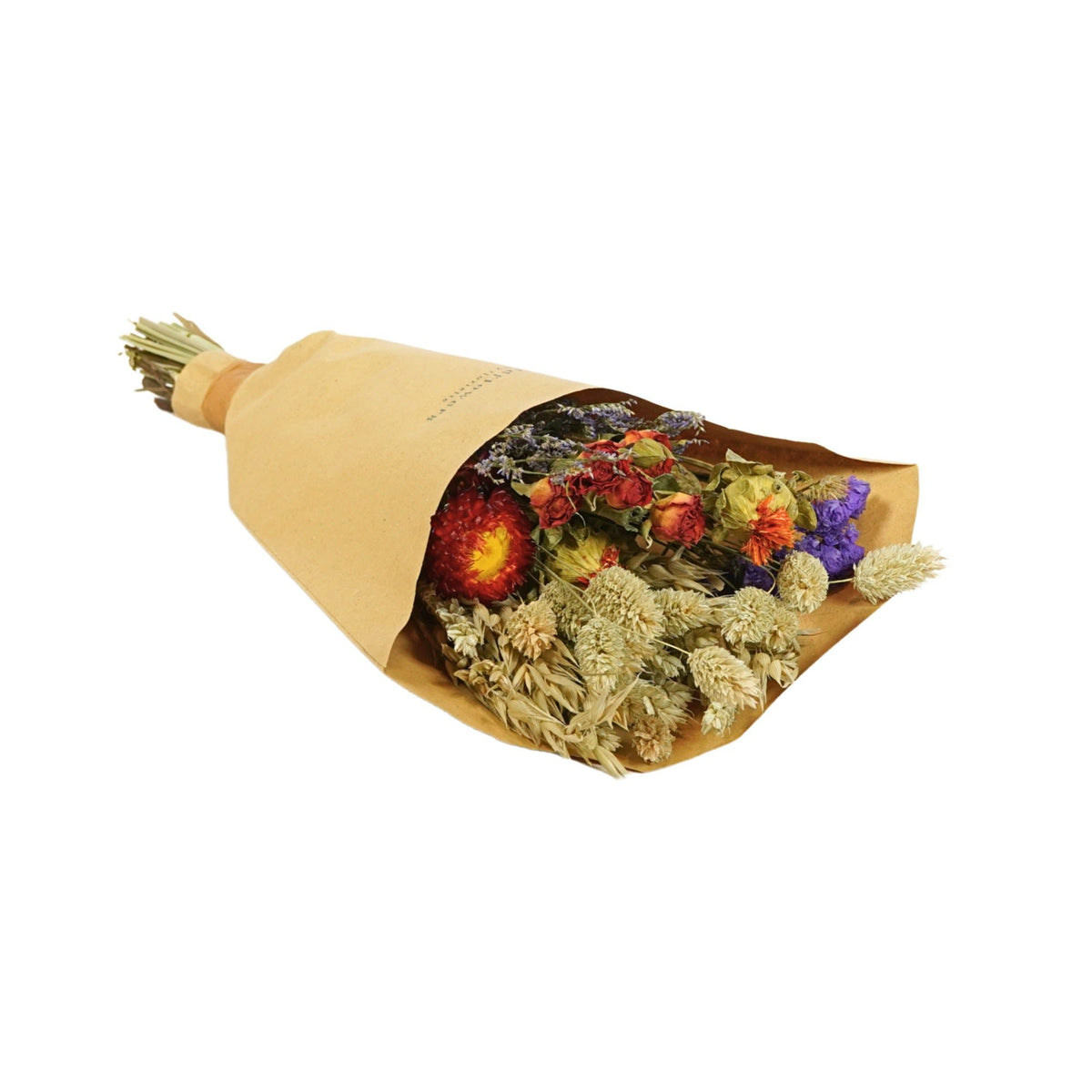 Gedroogde Bloemen Veldboeket – Oranje