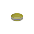 Schaal 21x5cm groen/paars Duo