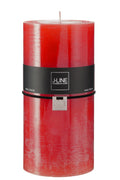 J-Line cilinderkaars - rood - XXL - 150U