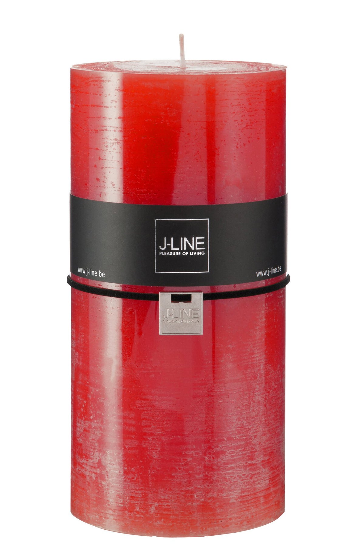 J-Line cilinderkaars - rood - XXL - 150U