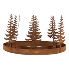 Kandelaar Kerstbomen Bruin Metaal