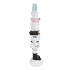 Kerstdecoratie Notenkraker 33 cm Wit Polyresin