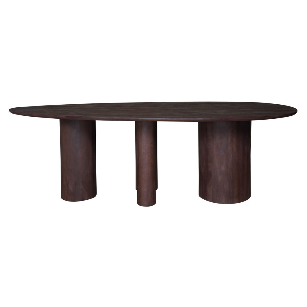 Eettafel Amir 240 x 120 cm - Espresso Mangohout