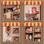 Cutebee, 3D DIY huisje, The Drama Bookshop, CWGC206,15,5x16x18cm