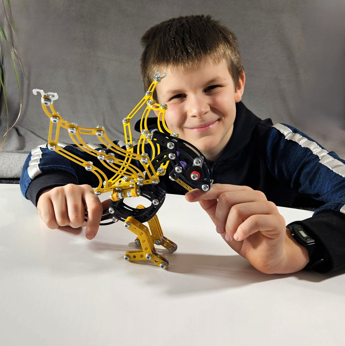 Constructieset DIY Dino Pterodactyl- metaal