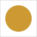 Blanco etiketten - Rond 25mm - mat goud