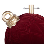 Kerstboom Standaard Kerstbal 42x40x43 cm Rood Keramisch materiaal