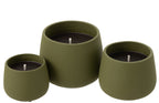 J-Line Buitenkaars Cyra Cement Groen Large 45U