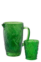 J-Line karaf Vogels - glas - groen