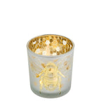 Theelichthouder bij goud small 8cm