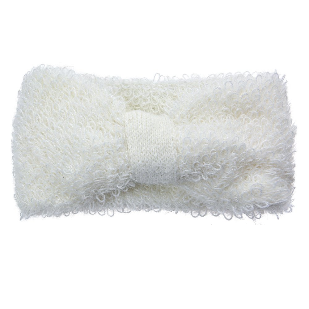 Hoofdband Vrouwen 10x22 cm Wit Synthetisch