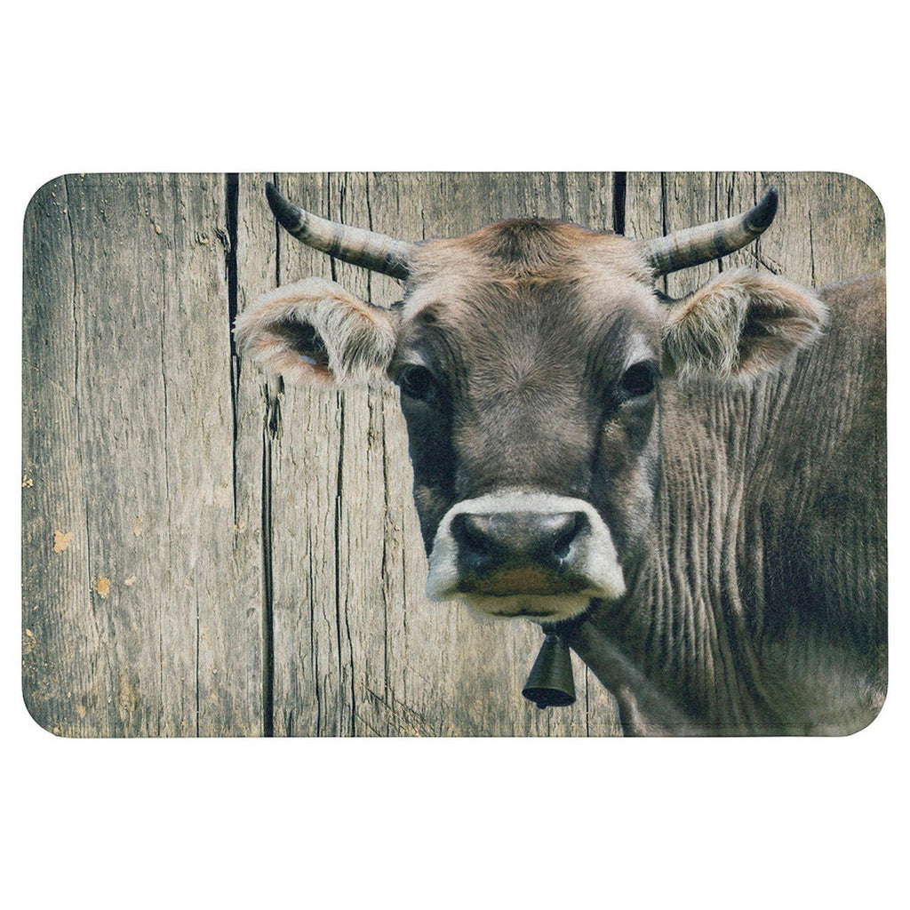 Deurmat zwitserse koe 75x50cm