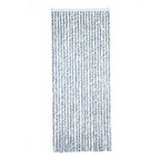 Chenille Caravan vliegengordijn blauw/grijsmulti 56x180cm