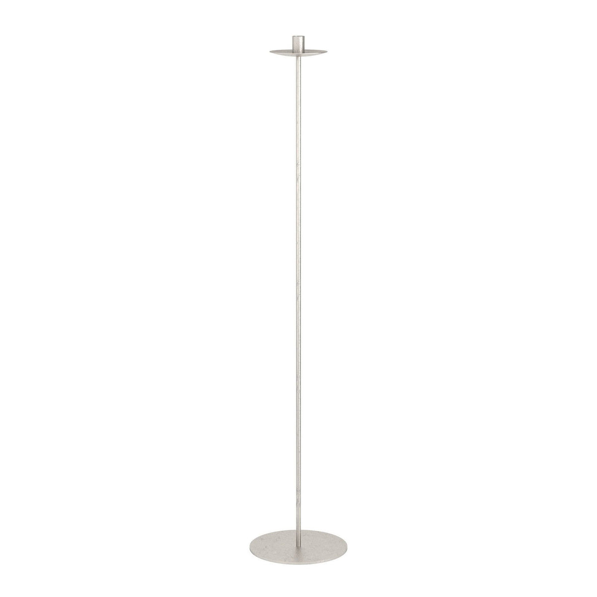 Kandelaar Tenggarong Zilver 21x110 cm