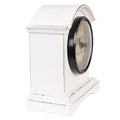 Staande Klok 13x7x14 cm Wit Hout