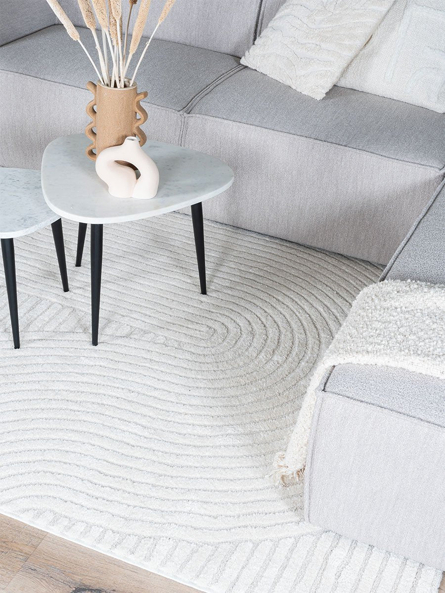 Vloerkleed Ella Cream 200 x 290 cm