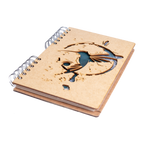 Duurzaam Houten Notitieboek – Komoni – Kolibri Inkt – Hummingbird – Gerecycled papier