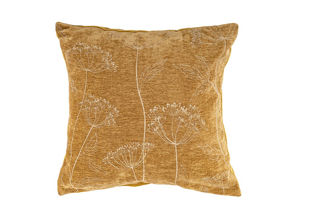 Kussen (gevuld) Anna 44X44CM, taupe
