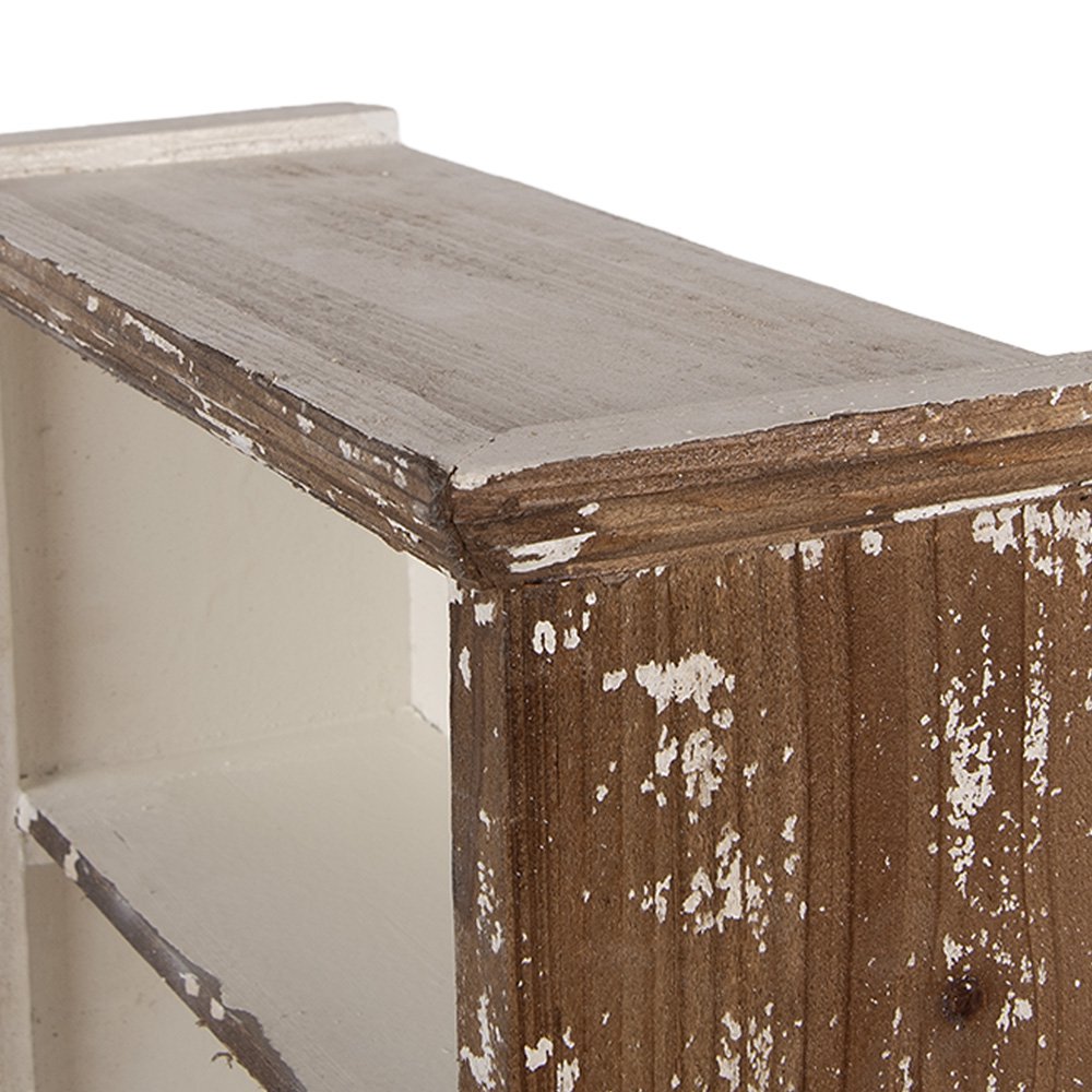 Wandkast 36x15x43 cm Bruin Hout
