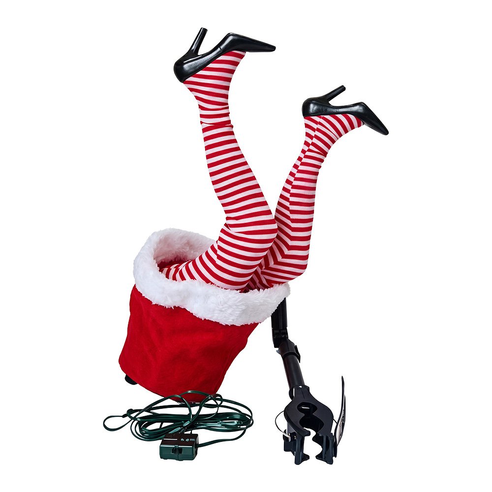 Kerstdecoratie Kerstvrouw Rood Kunststof