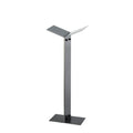 Y-Bookstand - schuin hoog - blauwstaal