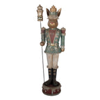 Decoratie Beeld Konijn 29x25x100 cm Bruin Kunststof